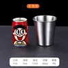 Vaso de pared simple de acero inoxidable [300ml]