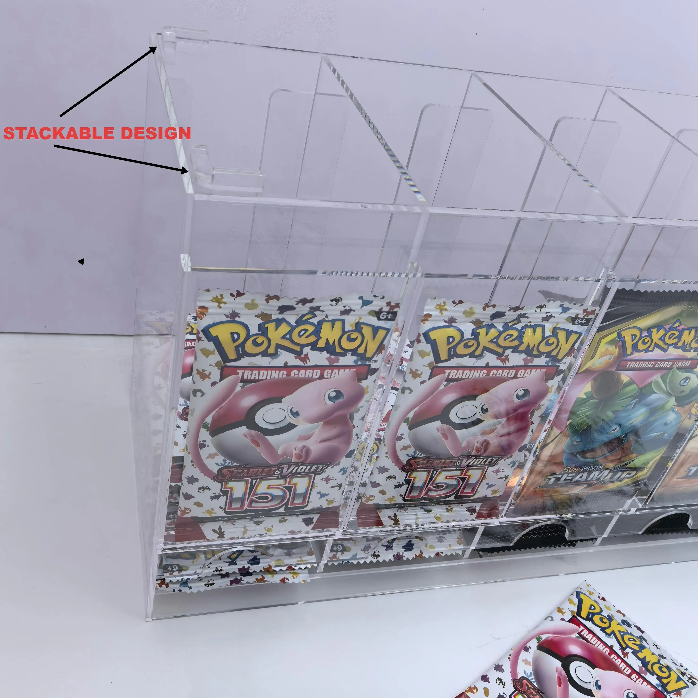 booster box holder Ultra Pro: Uv One-Touch Magnetic Booster Pack Holder GameRoomPlaza