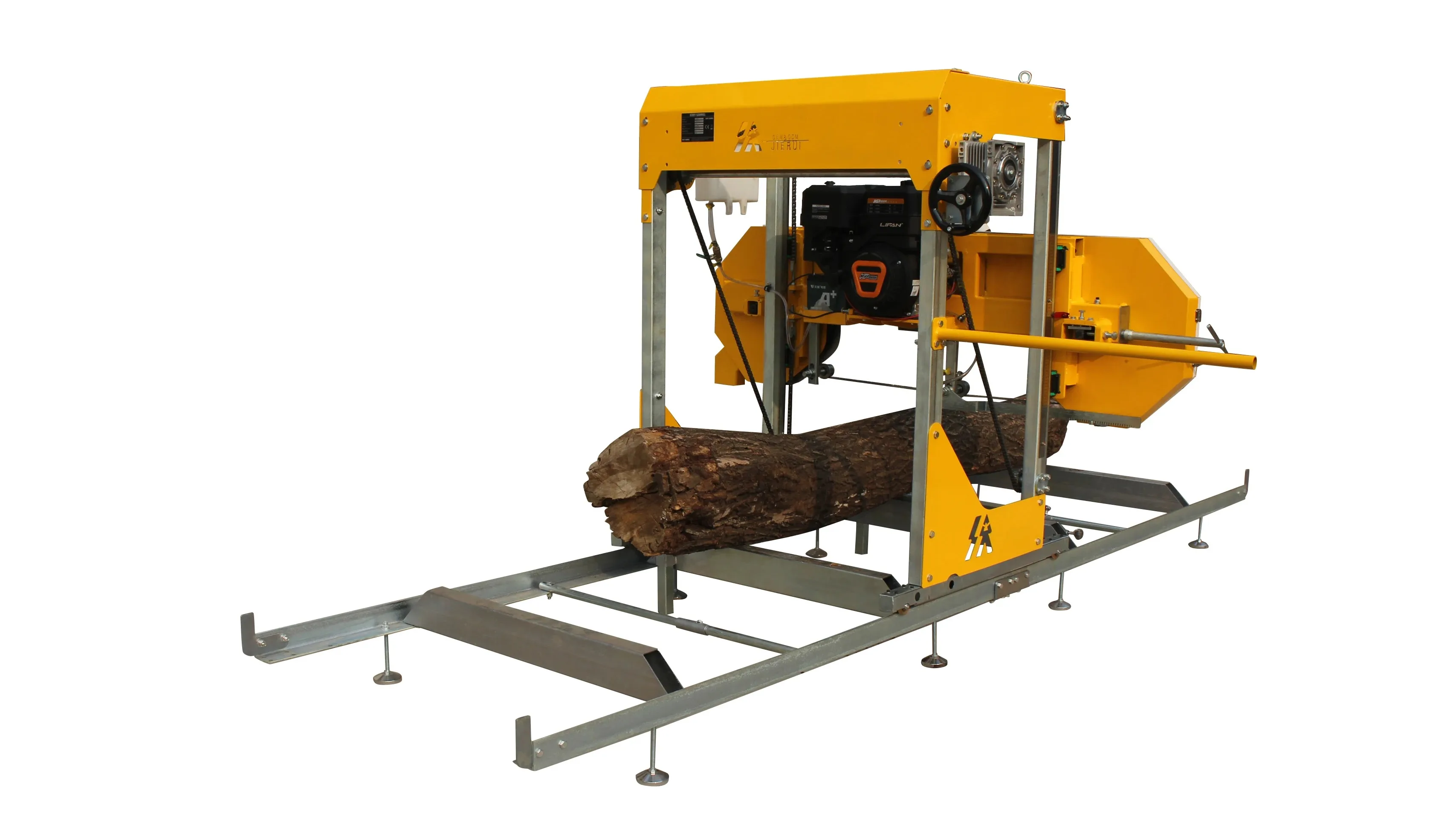 Jerry 2024 Horizontal Wood Band Saw Mill Machine Wood Cutting Bandsaw ...