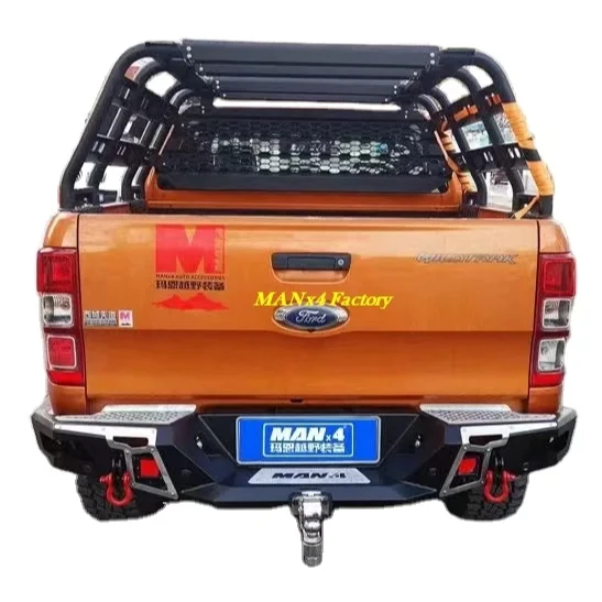 Manx4 Off-Road Steel Rear Bumper For Ranger T9 2022+ P703| Alibaba.com