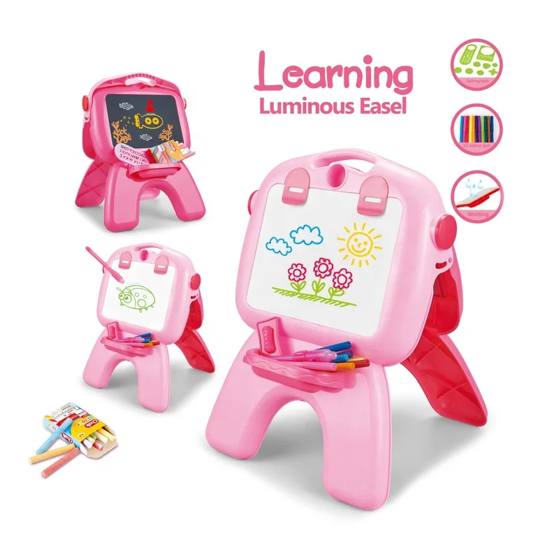Writing Boards Learning Toy Set with Stand Drawing Toys for Kids