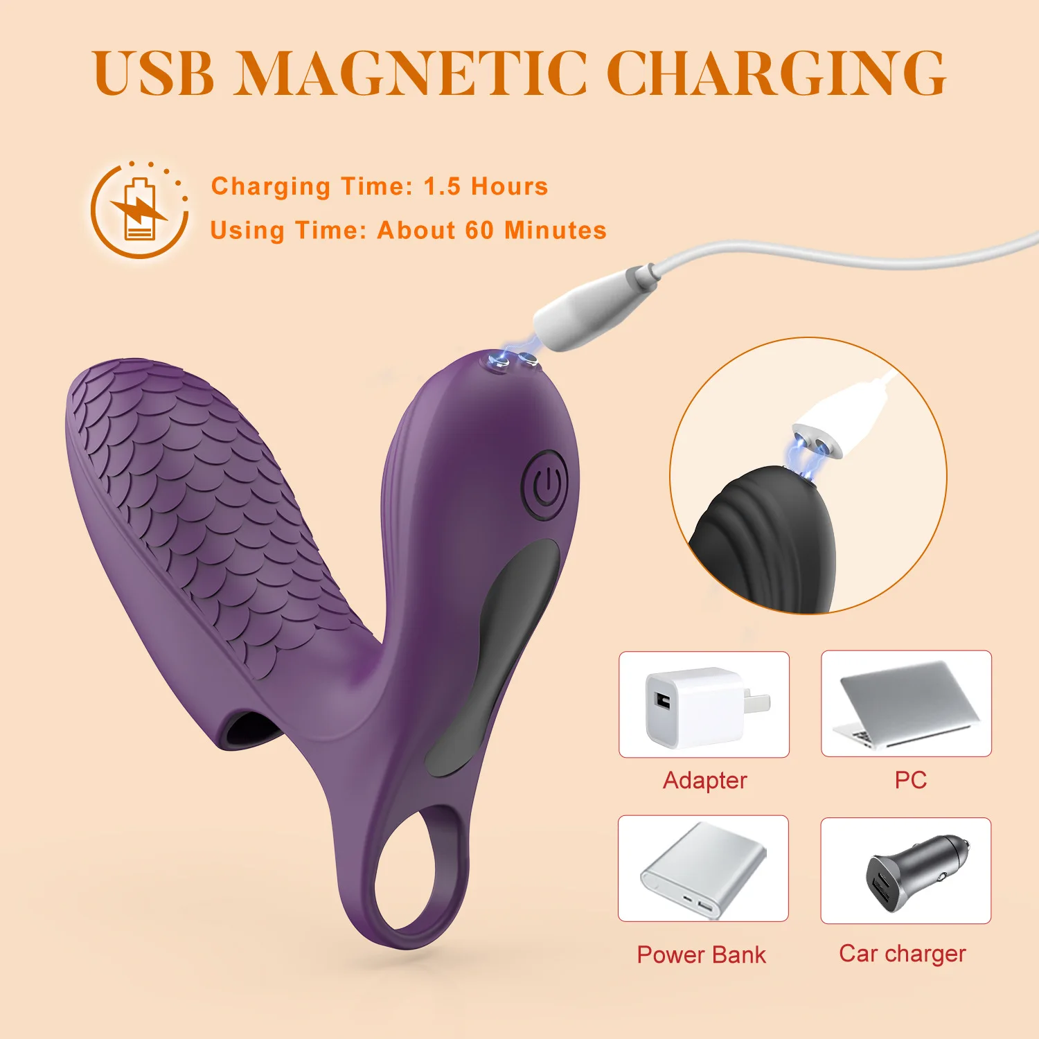 Neuer 2-in-1-Vibrator für Frauen: Finger-, Nippel- und Klitoris-Dildo für Paare, Sexspielzeug für Erwachsene._voghion.com