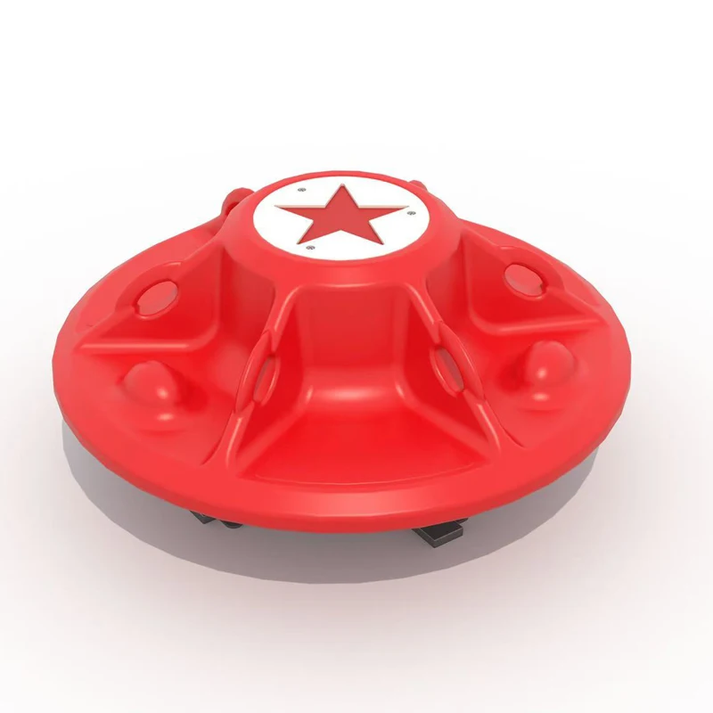 LLDPE Plastic Swivel Chair for Children Indoor/Outdoor UV & Sun Protection for Kindergarten & Amusement Park Playgrounds