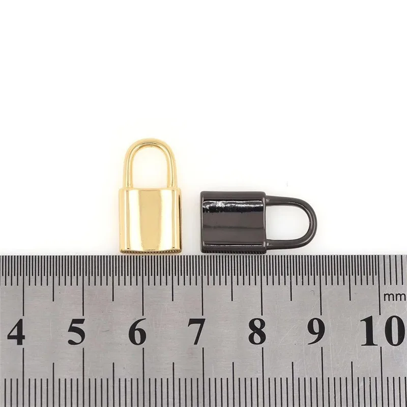 Tiny Lock Padlock Charm Necklace