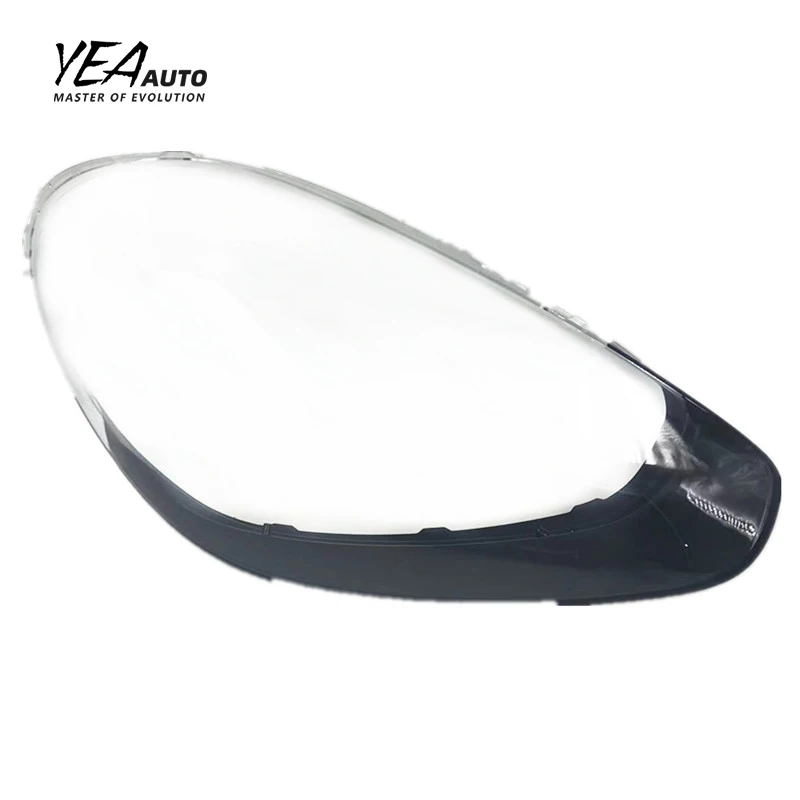 YEA AUTO Replacement Car headlight glass PC lampshade cover lens lamp for porsche cayenne 2015 - 2017 headlamp shade lens cover