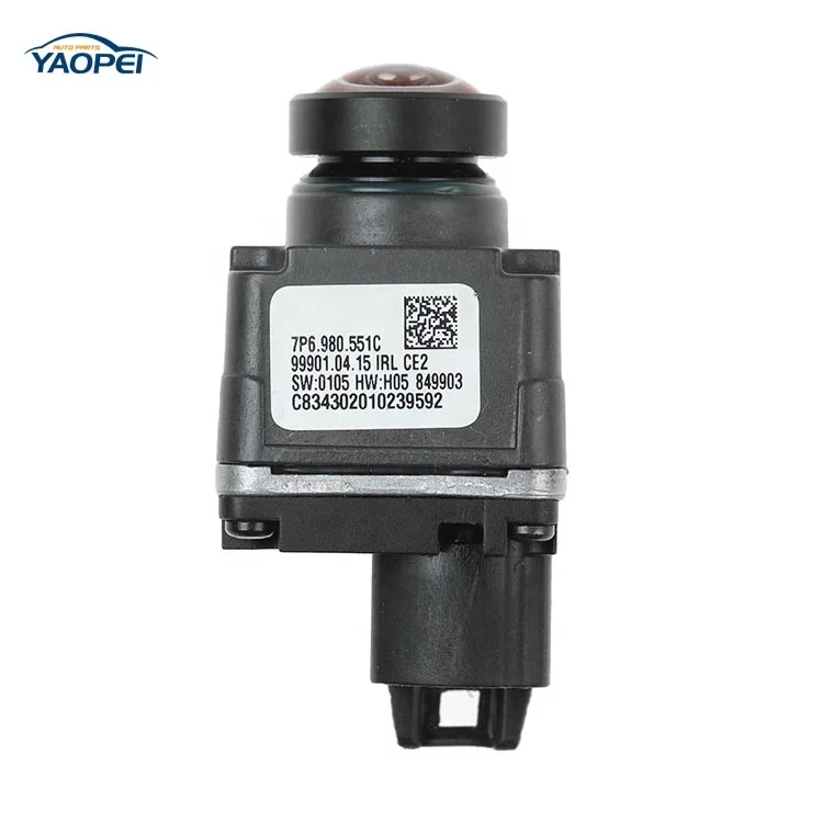 7P6980551C YAOPEI New Front Camera for Volkswagen Phideon Touareg Audi A6 A7 A8 Q7 RS6 RS7 Mulsanne