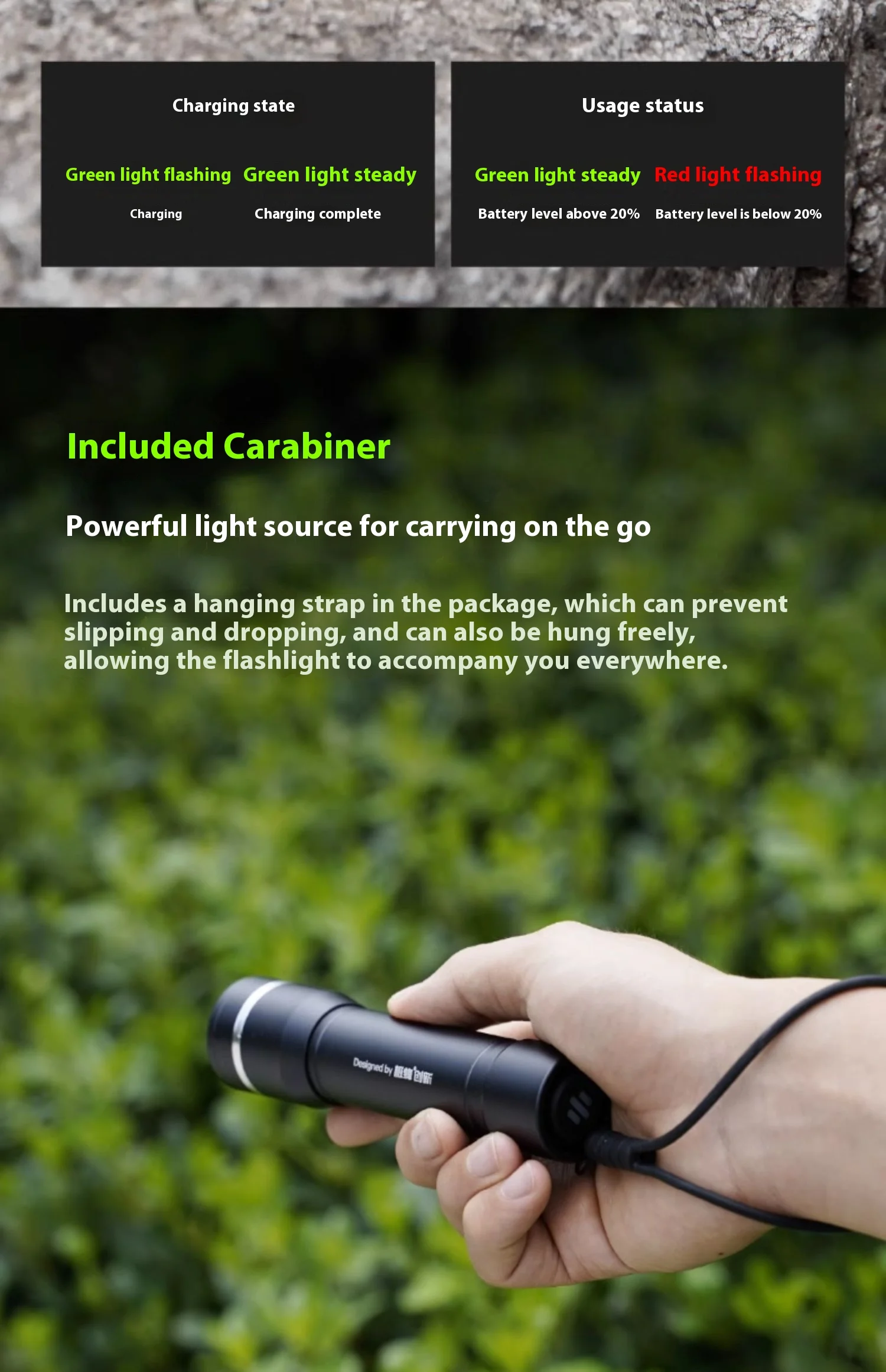 xiao mi youpin beebest high intensity zoom flashlight -3
