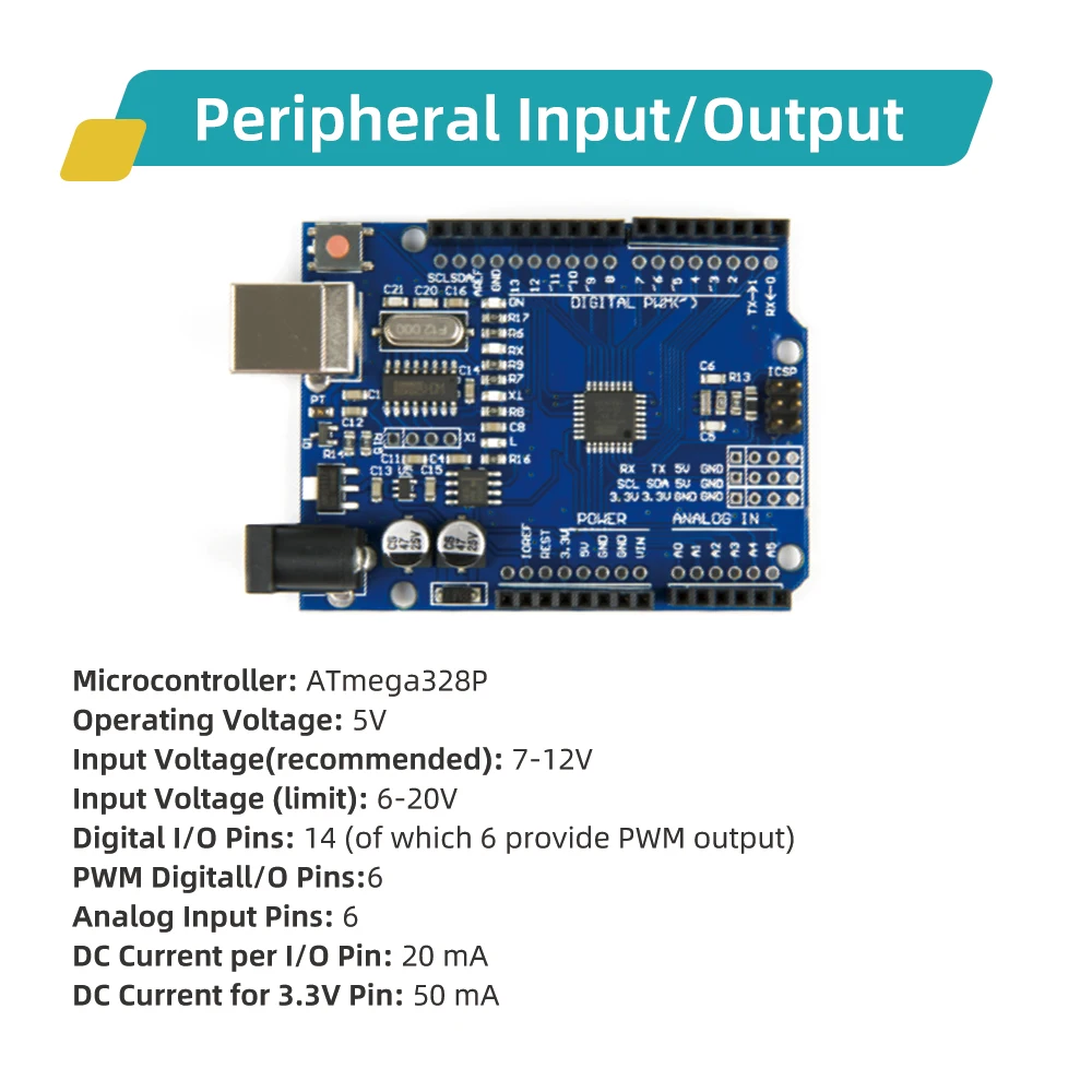 Robotlinking Basic Starter Kit Learning Kit with Tutorial for Arduino UNO R3