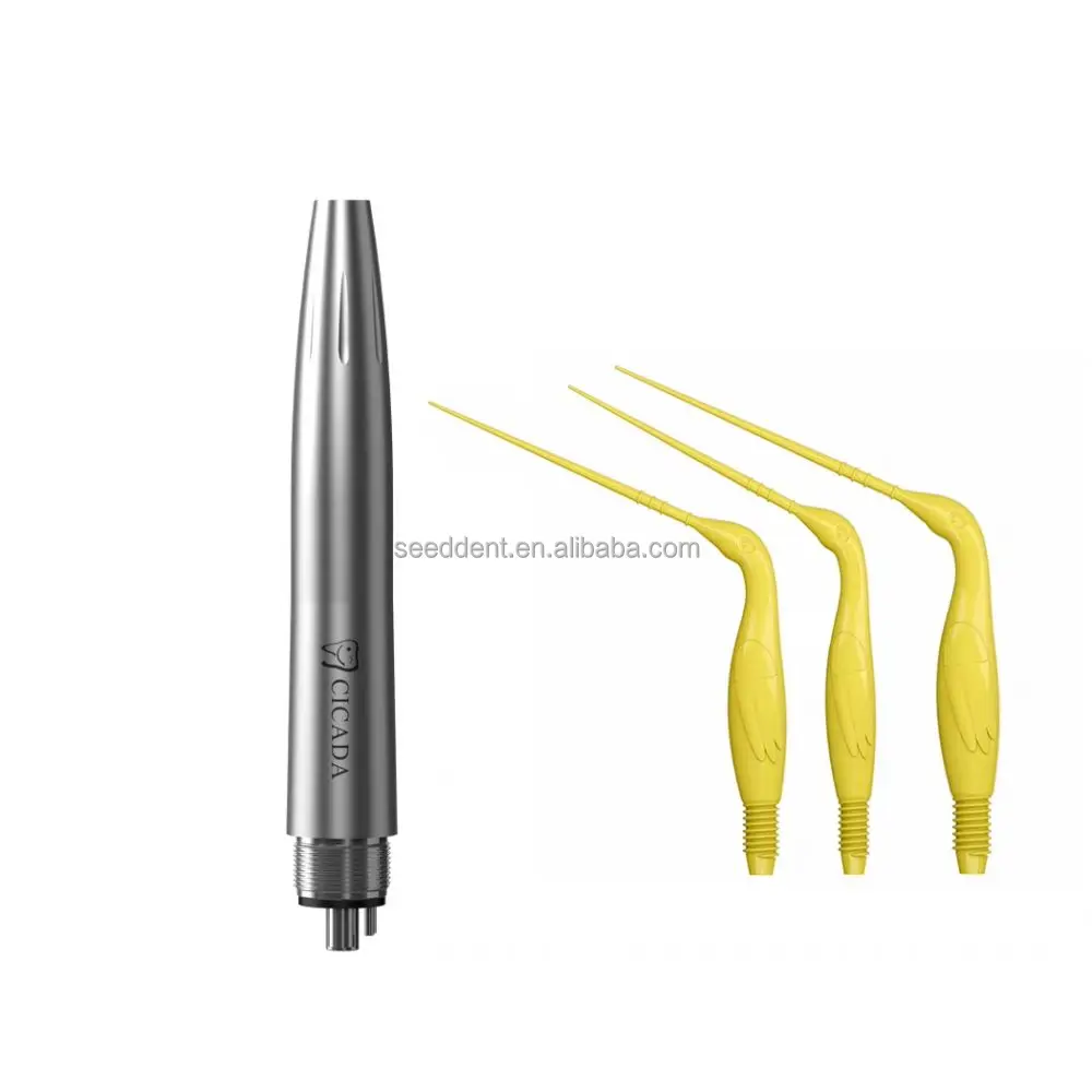 Cicada Dental Air Scaler 3 Holes Can Use With Plastic Tips For Cleaning
