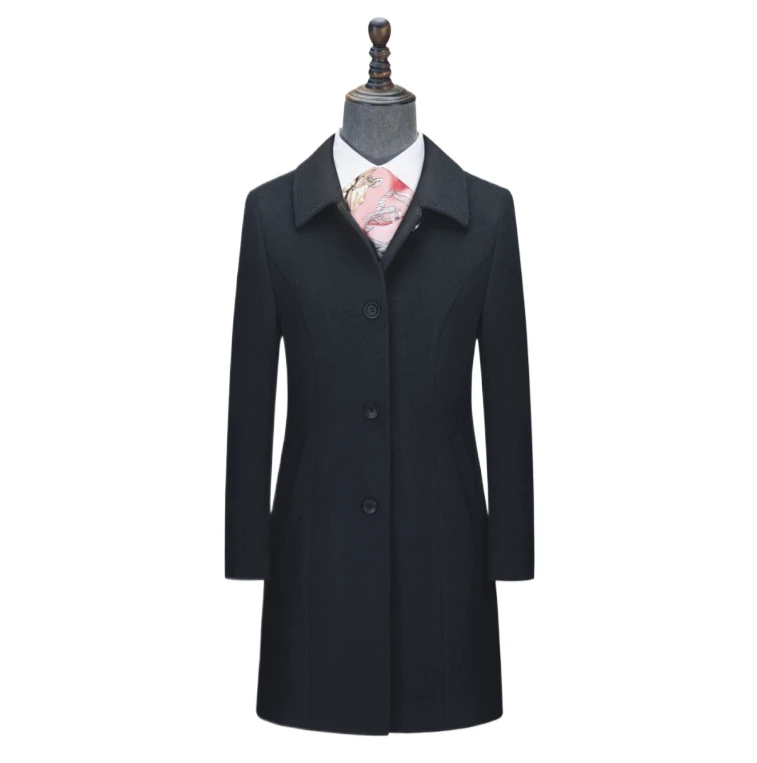 High- End Shirt Wool Warm Fashion Business Coat for Women