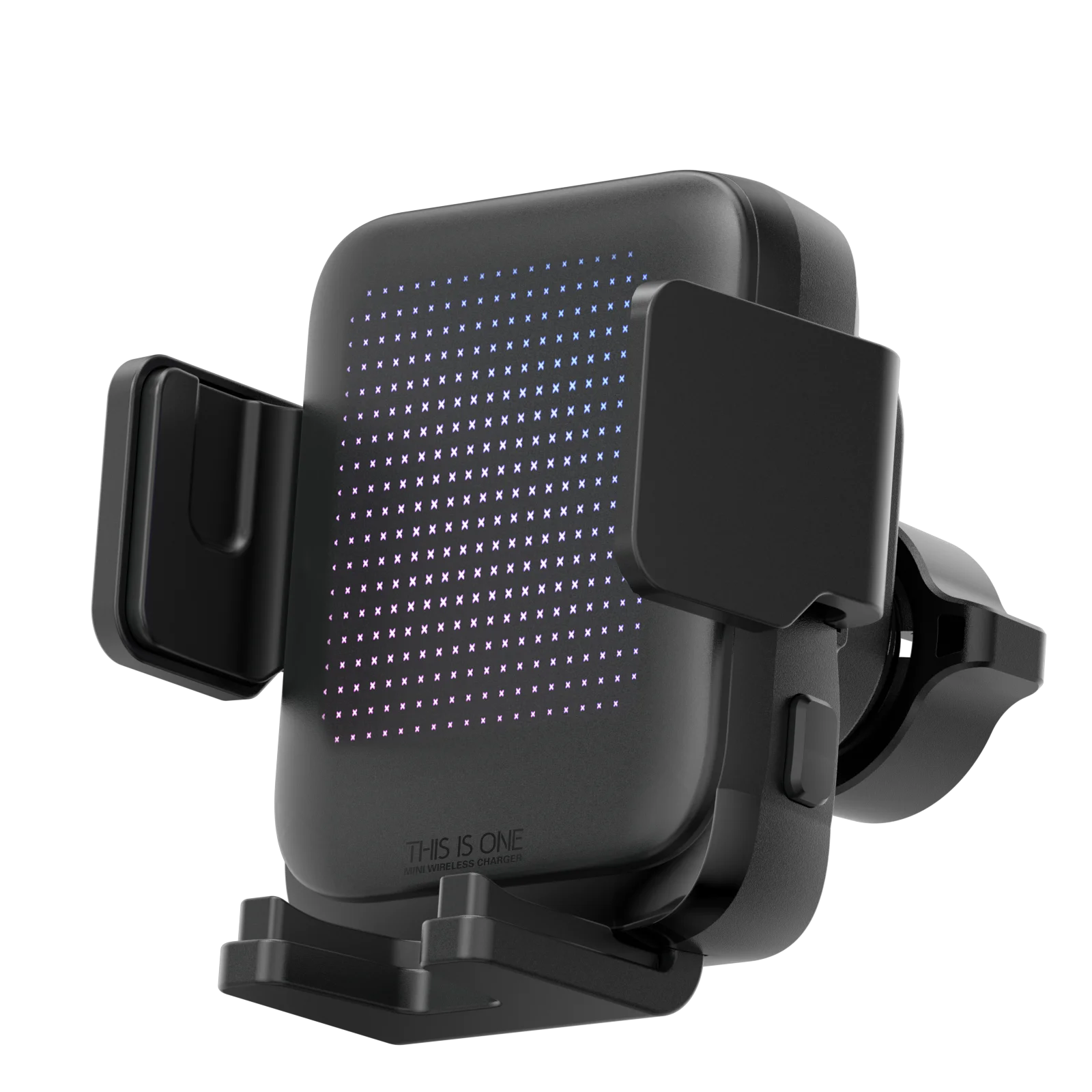 X12 Wireless Car Charger with 15W Peak Output QC3.0/2.0 Fast Charging for 4.7-6.8 Inch Phones