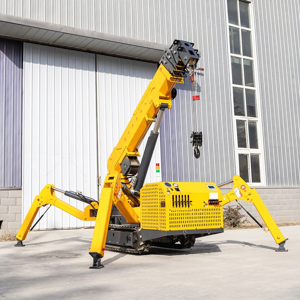 3-Ton Multifunctional Crawler/Spider Crane for Sale