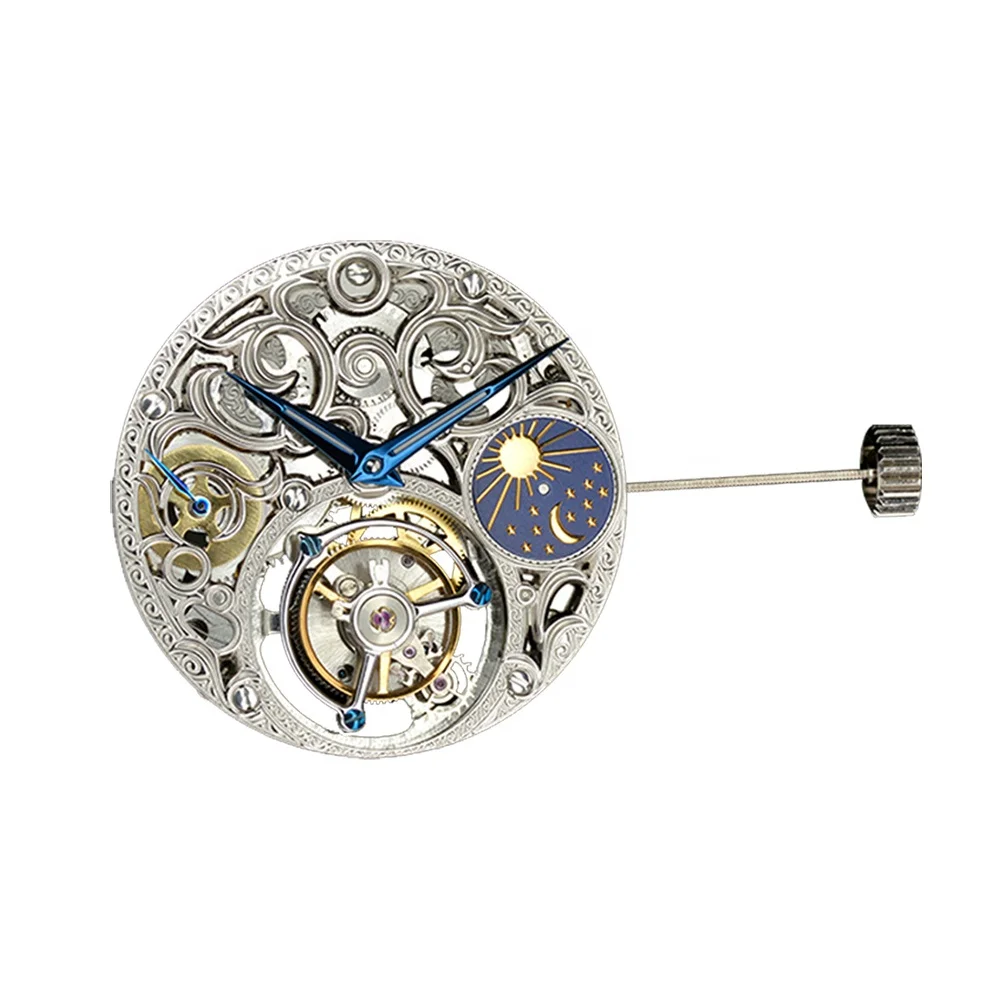 Mouvement Tourbillon Automatique Hangzhou 3JZ0E | Mécanique 2 Aiguilles | Pour Montre De Qualité