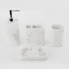1016 square round marble set