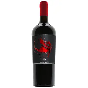 Italian Ninfa Red Wine for Pasta and Meat Sauces 6 Bottles Per Box Sweet and Dry Taste Bulk Packaging