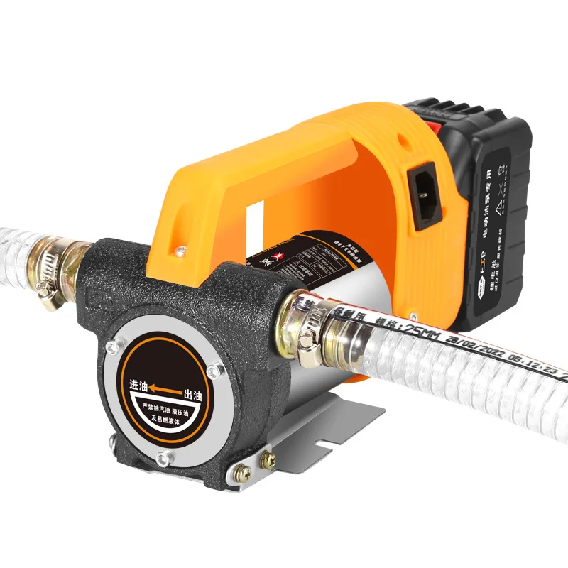 TEBAK Electric Fuel Pump 24v diesel Light Kerosene Oil Transfer Pump diesel Self-priming Circulation Oil Transfer Pump