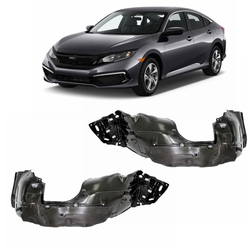 new oem auto parts front fender liner left right inner liner for honda civic 2019 2020 2021