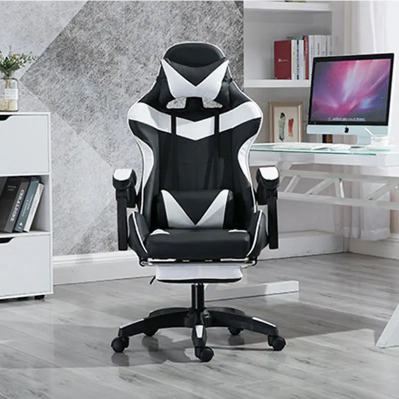 Wholesale Computer Gaming Office Chair PC Gamer Racing Style Ergonomic Comfortable Leath aperçu 4