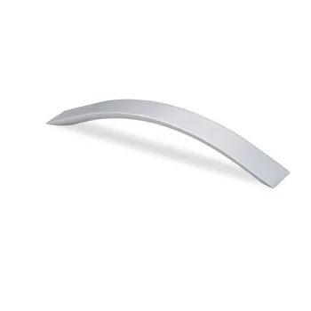 Modern Solid Silver Drawer Handles Kitchen Cabinet Door Pulls Service Equipment