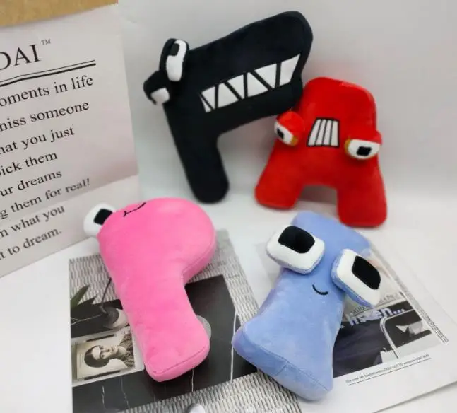 Custom Alphabet Lore Plush Kid Education Interactive Toys Plush Alphabet Lore