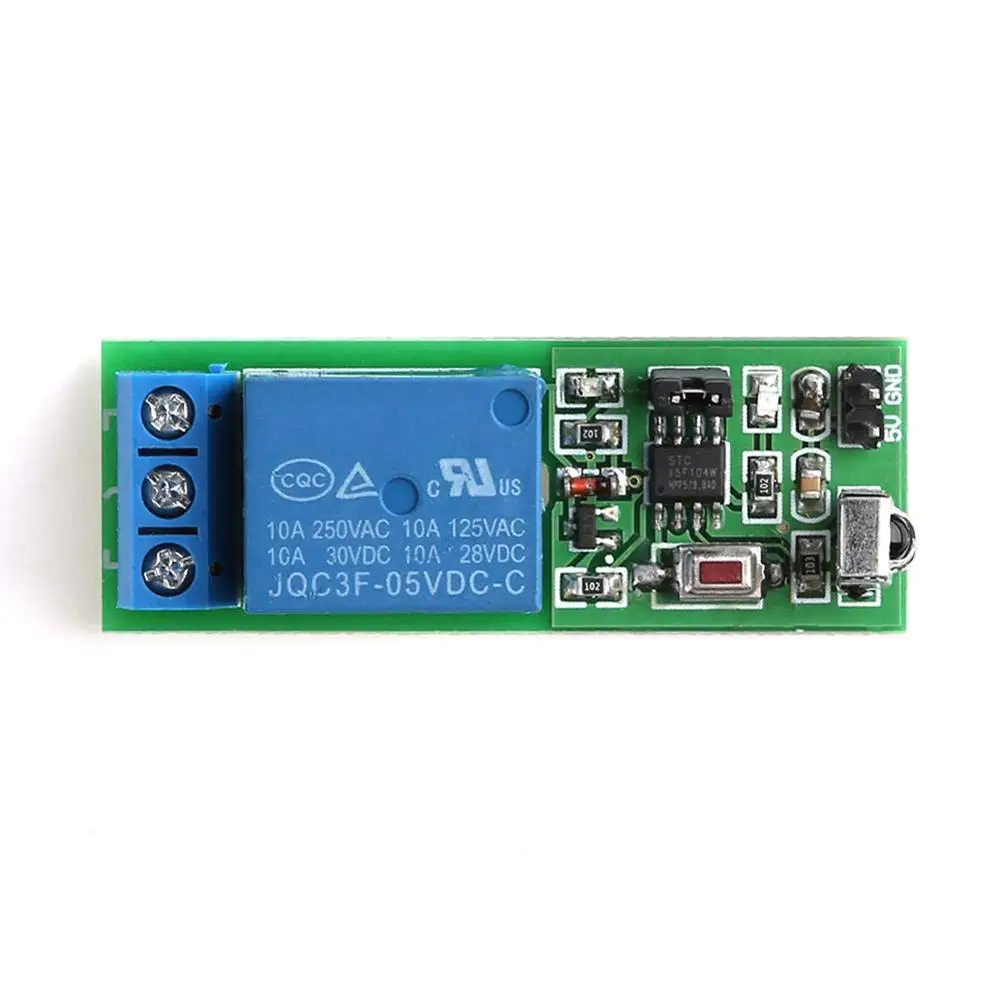 Block Box Obd Modulo Relè A Infrarossi Attivo 1 Canale 5V Con Telecomando Per Comando Switch 1148261