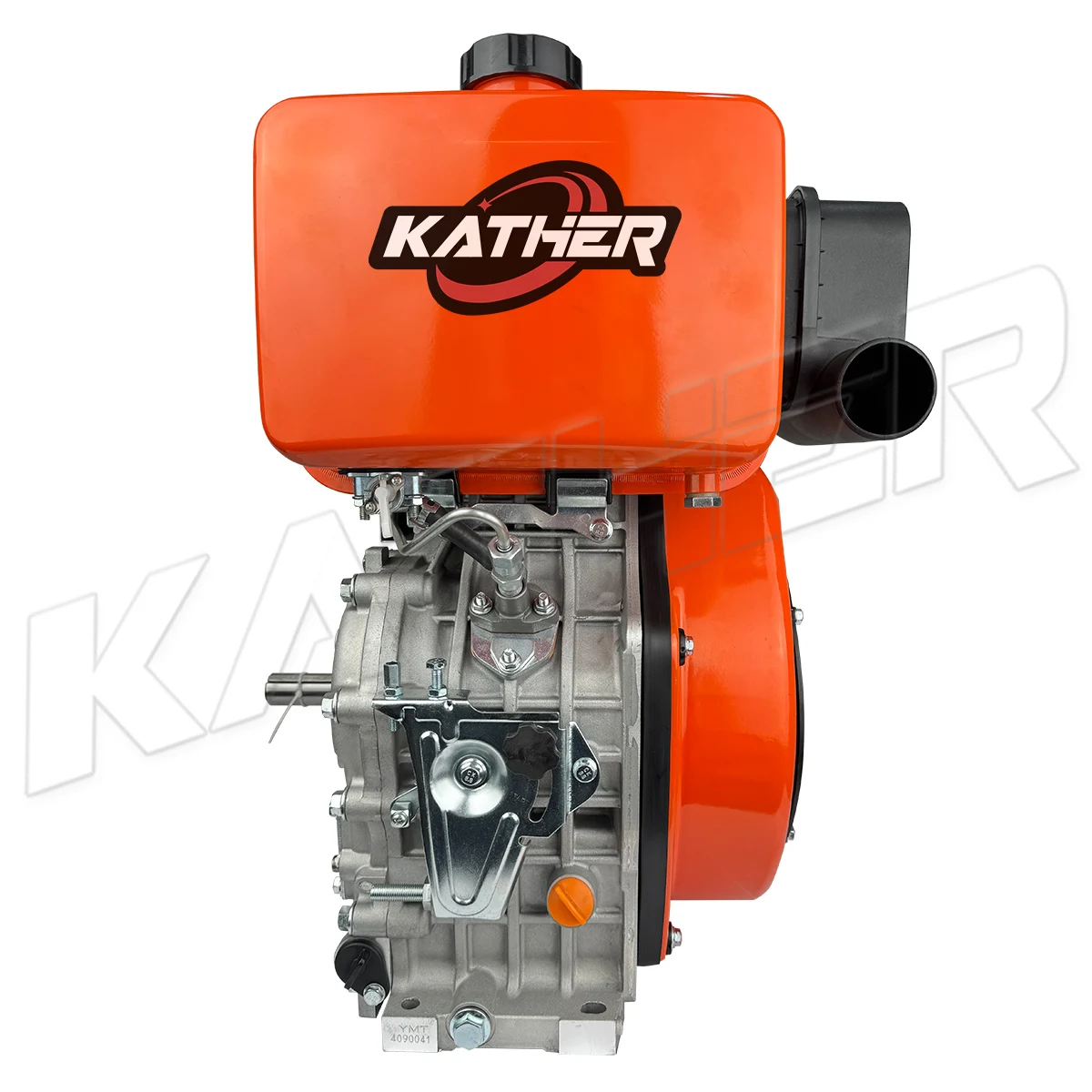 KATHER 1100f vzduchem chlazený dieselový motor, 15 k, vysoký výkon, velká palivová nádrž, nízká hlučnost, průmyslový motor, generátor, dlouhá životnost