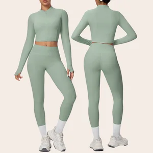 Fitness Clothing Two Piece Set Women Clothing Luxury 2 Piece Casual Fall Set Fashion Quick Dry Active Wear