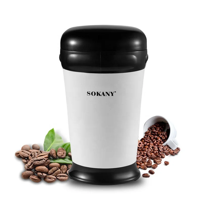 Stainless Steel Electric Coffee Bean Grinder Small Grinder Coffee Mill for  Coffee Beans Spices