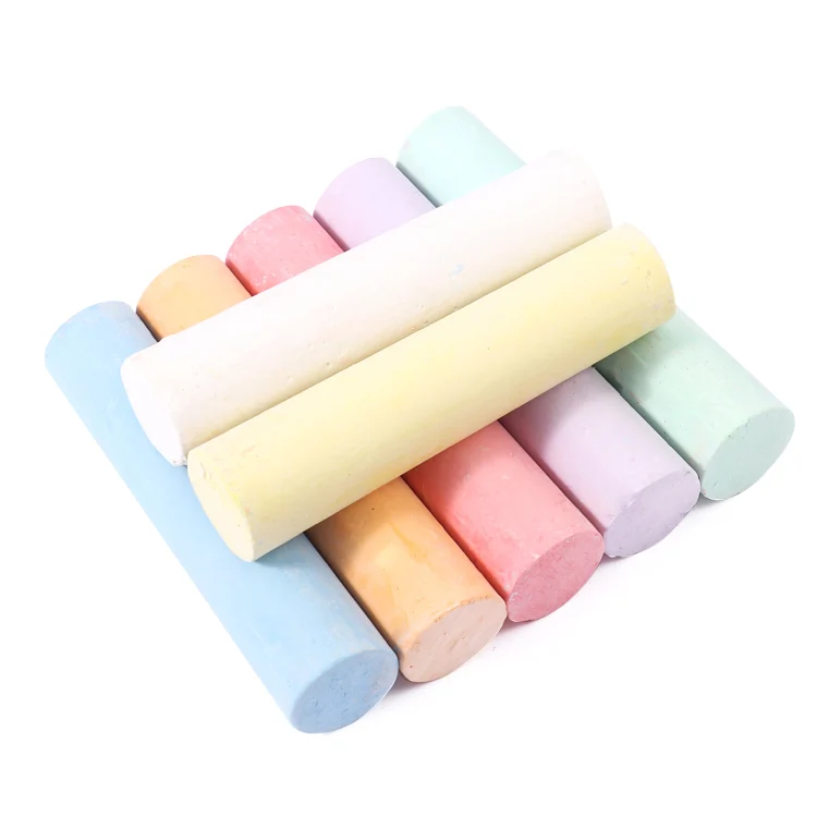 7 видов цветов нетоксичный беспыленый цветной гигантский бокс-мел для меловой доски рисования на доске детской площадки вечеринки