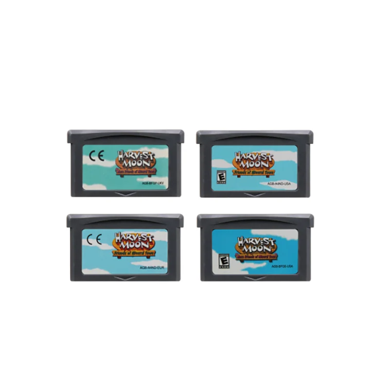 Game Cartridge 32 Bit Video Game Console Card Harvest Moon for GBA