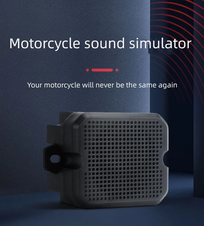 Electric Vehicle EV Simulation Engine Sound Wave Imulator Electric Vehicle Sounding Generator Speakers
