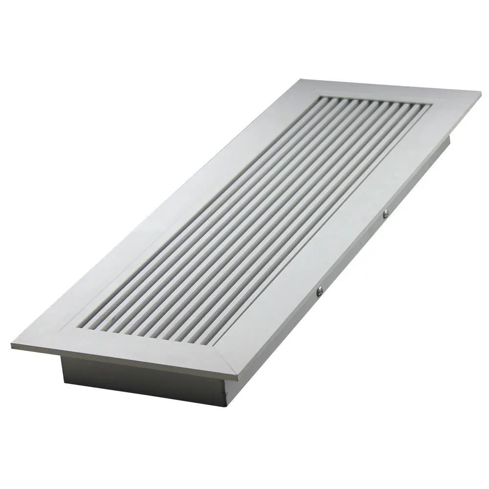 air Conditioning Detachable Aluminum air Grille Anodized Floor air Return Grill