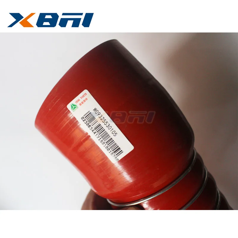 WG9326530105 Sinotruk HOWO Tx7 Intercooler Intake Hose HOWO TX Hose Parts