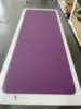 Esterilla de yoga de PU de 5 mm, color púrpura.
