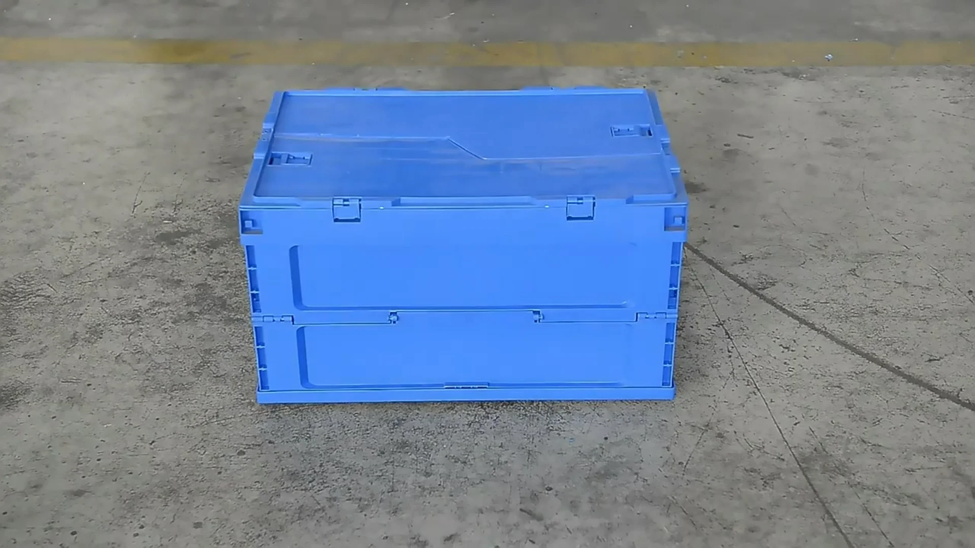 Heavy Duty Recycled Plastic Crates Stack Storage Plastic Box Heavy Duty