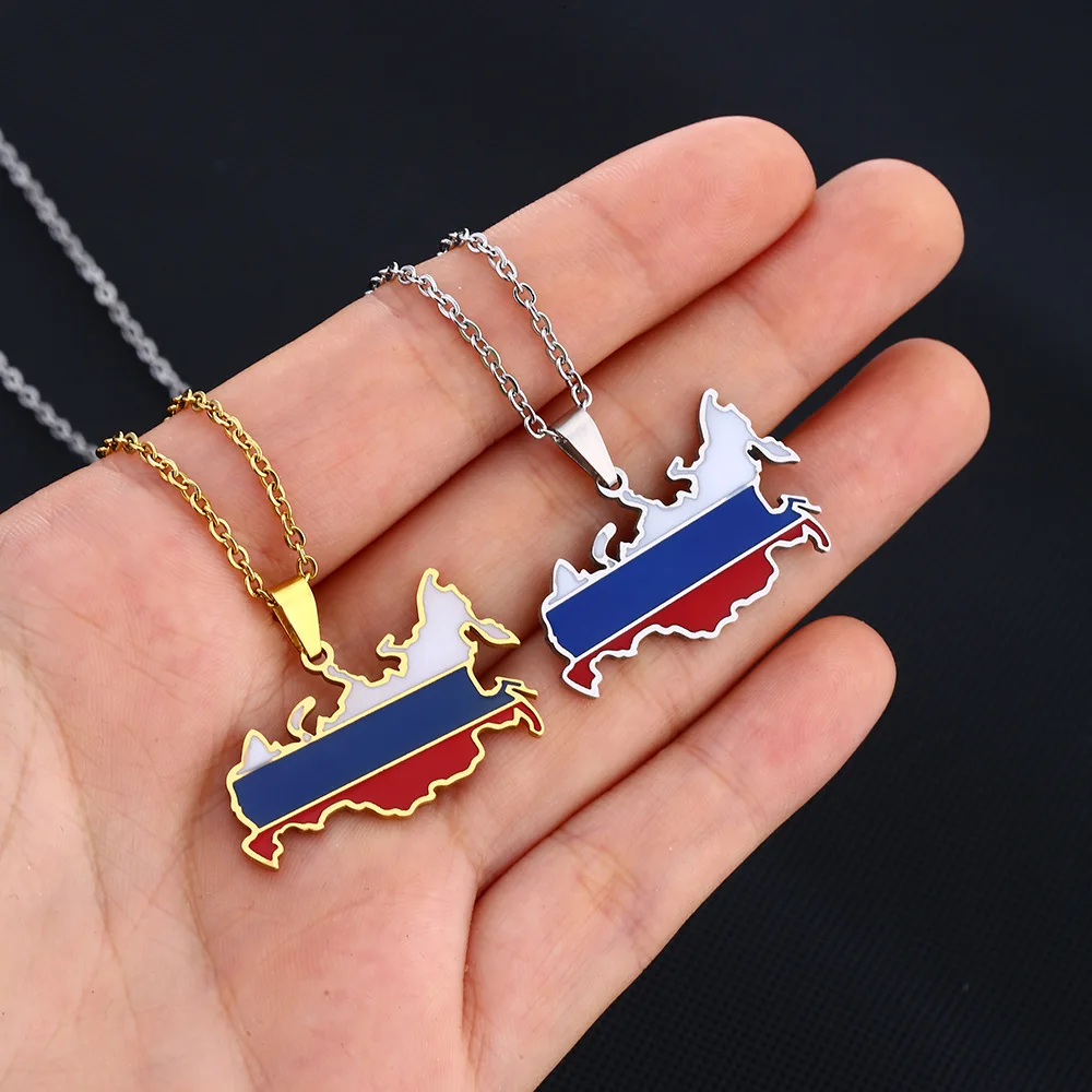Map Necklaces