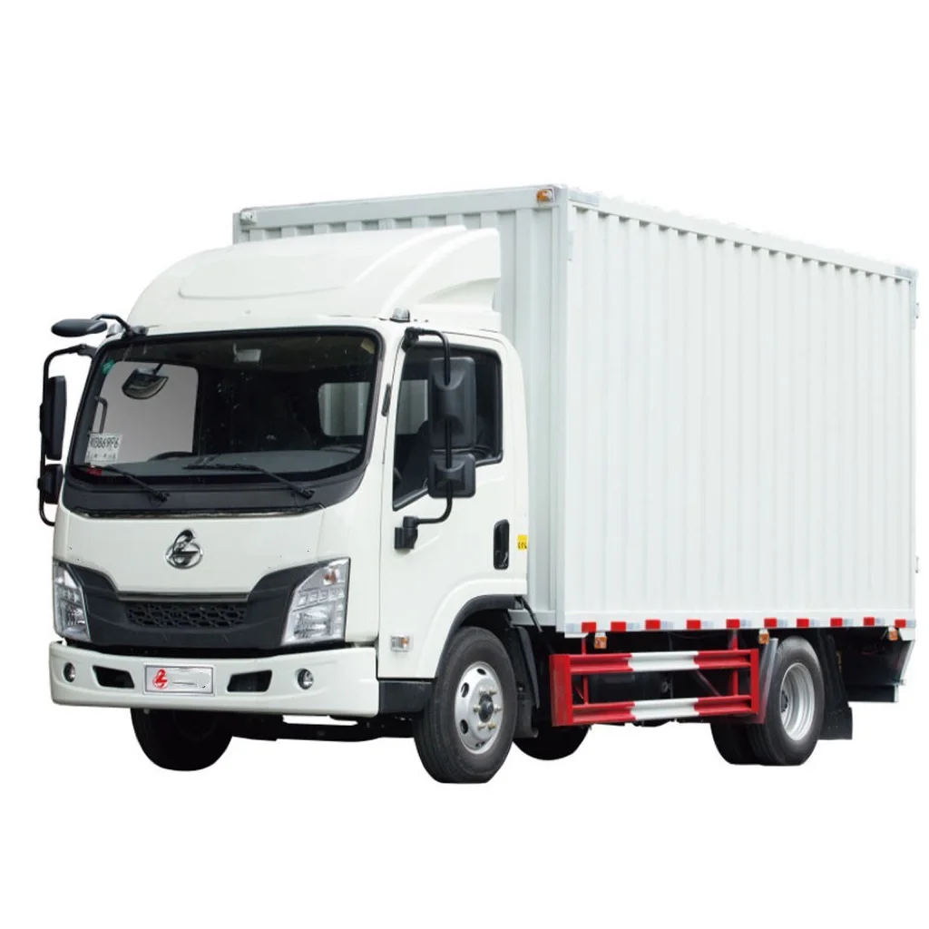 Dongfeng Small Cargo Trucks Diesel Electric Van Cargo Truck Cheap 4x2 ...