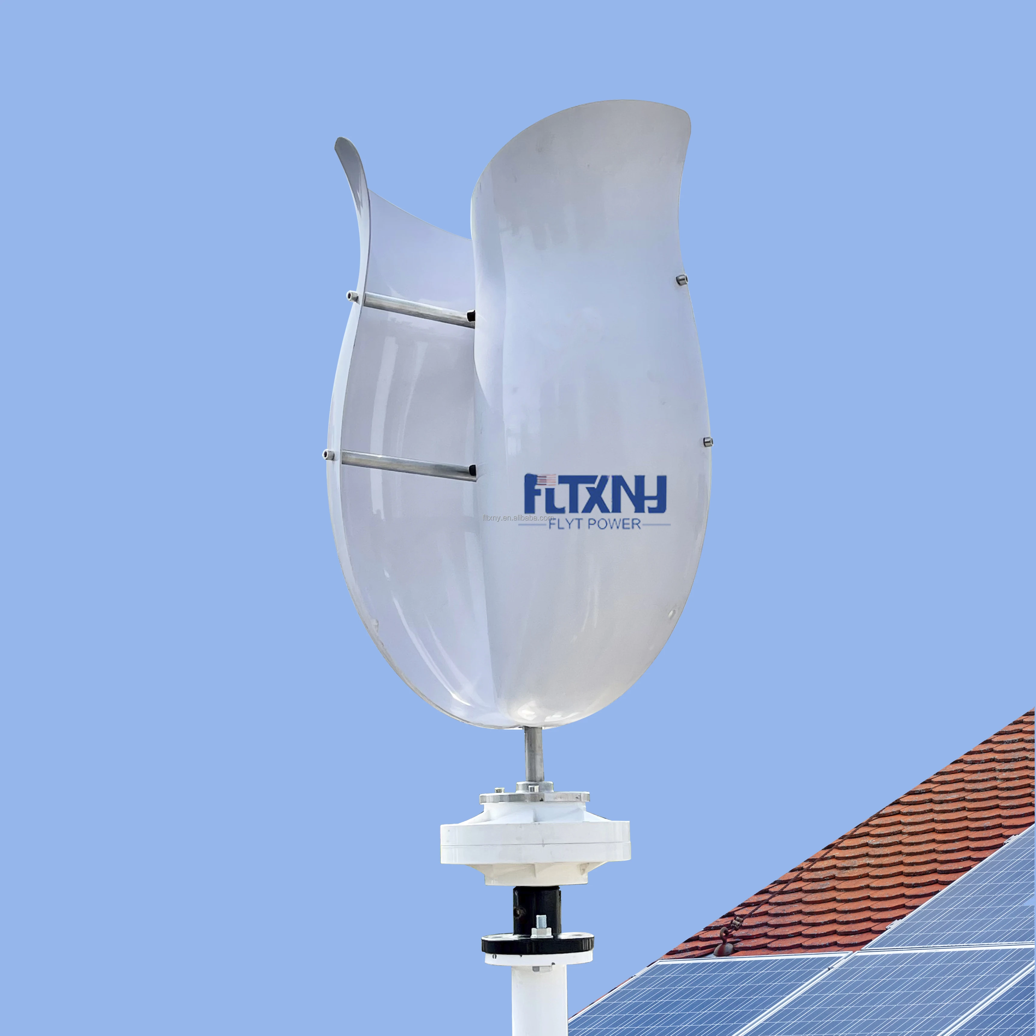 New Model Tulip Wind Turbine Vertical Axis Wind Turbine Home Wind Turbine 24v 48v