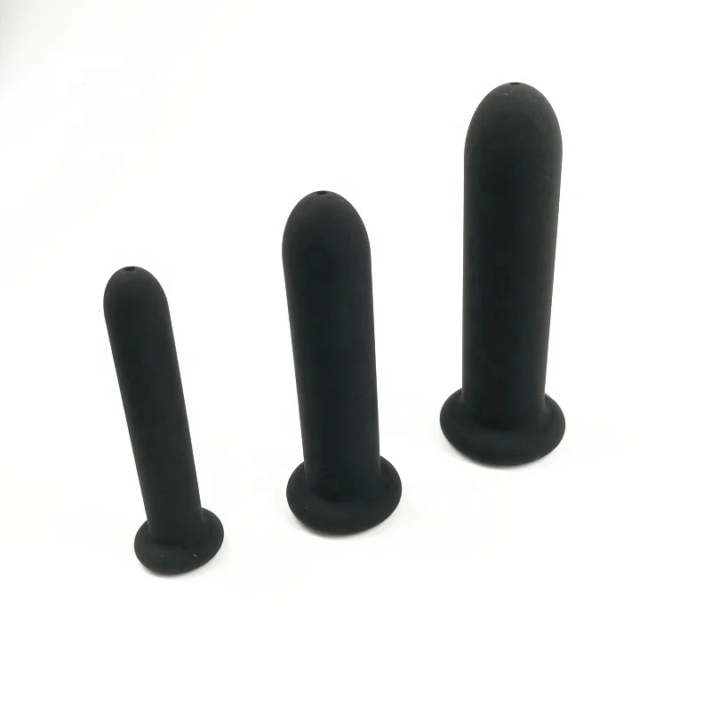 New style anal dilator vaginal massager silicone Lube dilators coated vaginal peg M size for women
