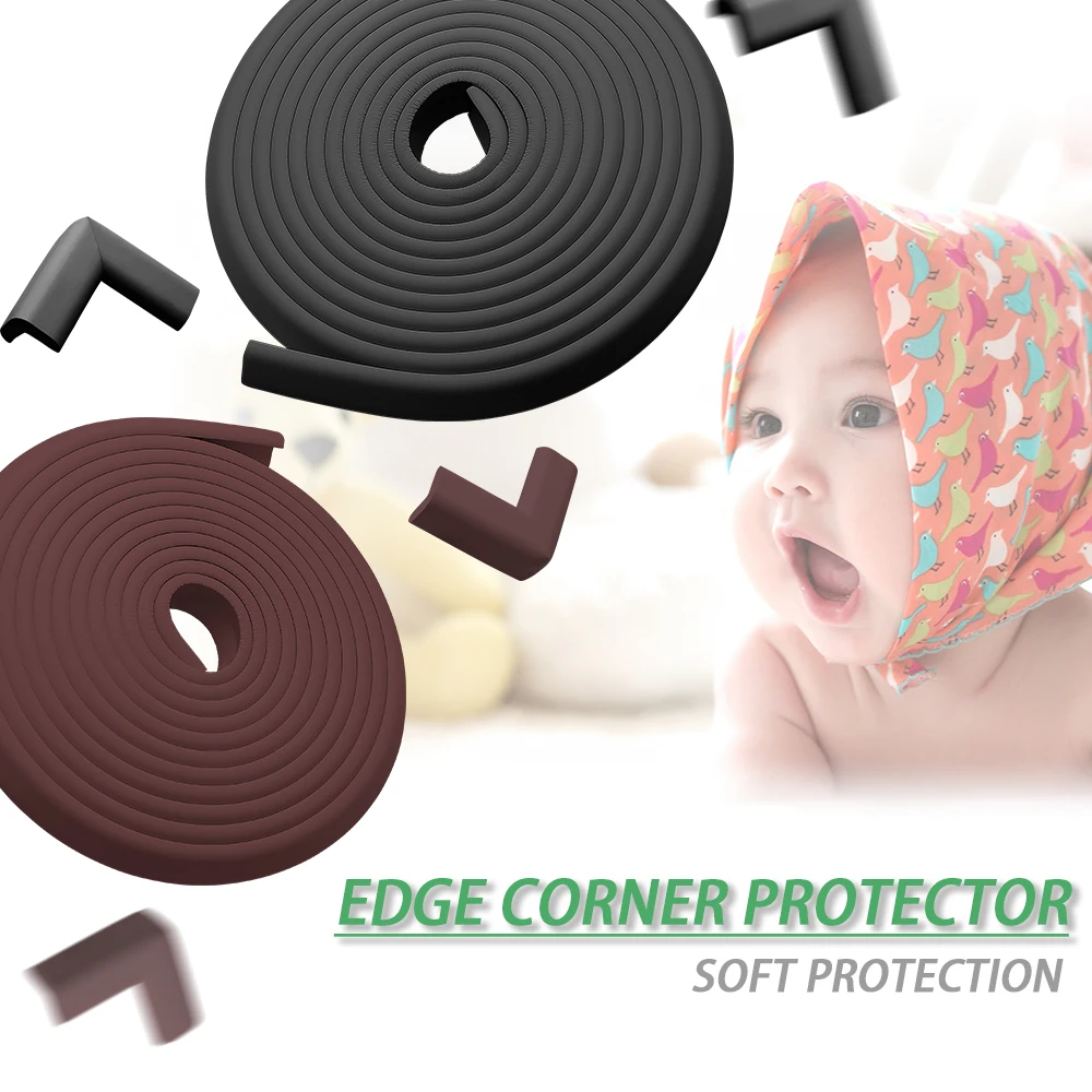 Baby Safety Table desk Edge Corner Cushion Guard Strip Softener Bumper  Protector