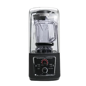 Commercial Blender with Sound Cover Reducing Noise Food Pocessors Countertop Smart bar Blender