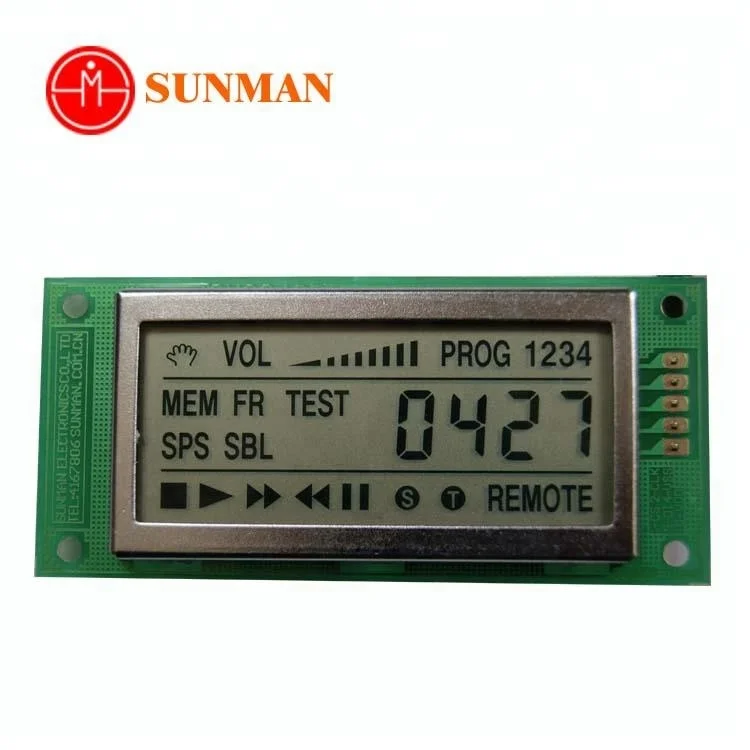
2019 Горячая Распродажа Новый сегмент Монохромный ЖК-модуль 4 цифры 7 в корпусе с двурядным расположением выходов с ЖК-дисплеем 