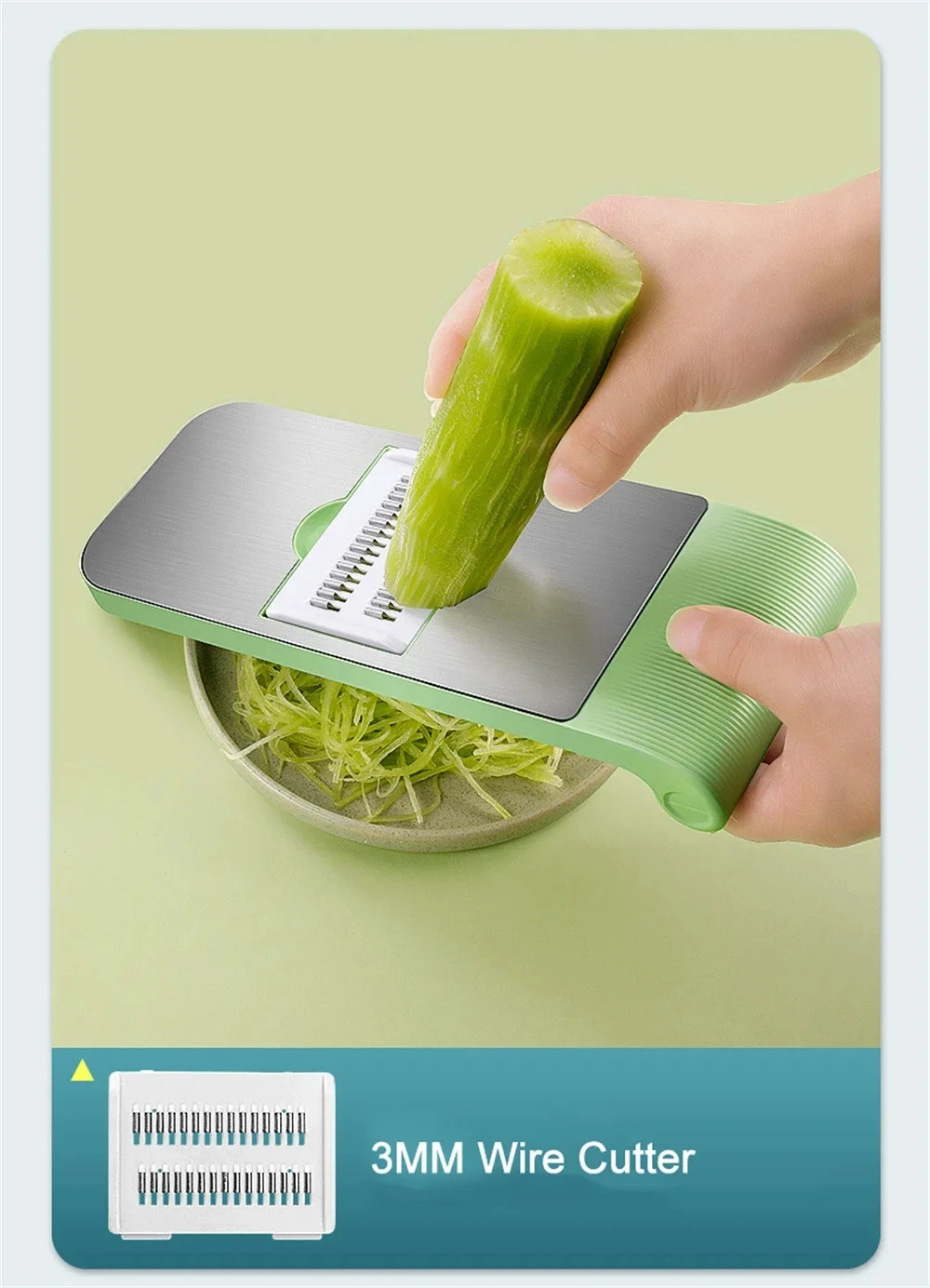 Multifunctional Stainless Steel Potato Peeler Food Slicer Mandoline Vegetable Cutter Grater Slicer Chopper