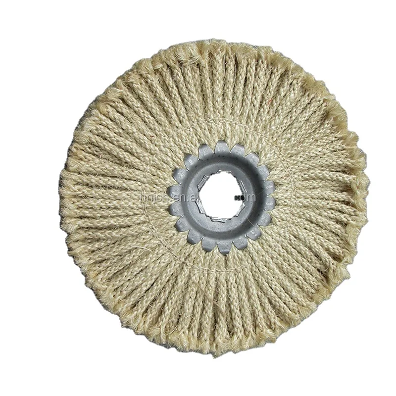 600-800m/kg 8-strand Sisal Rope Polishing Wheel - Buy Buffing Wheel ...