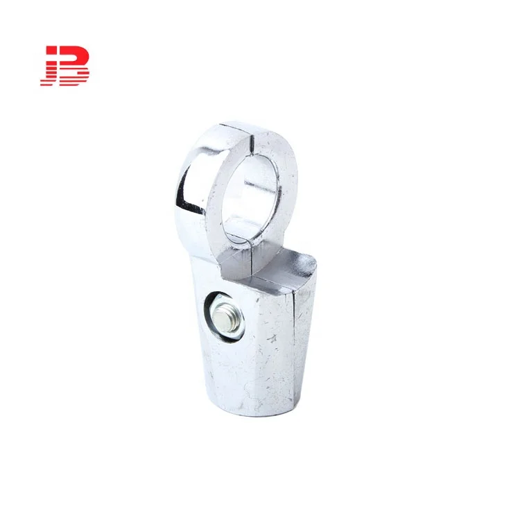 25mm tube metal tube connector/25mm round pipe fitting tube connector