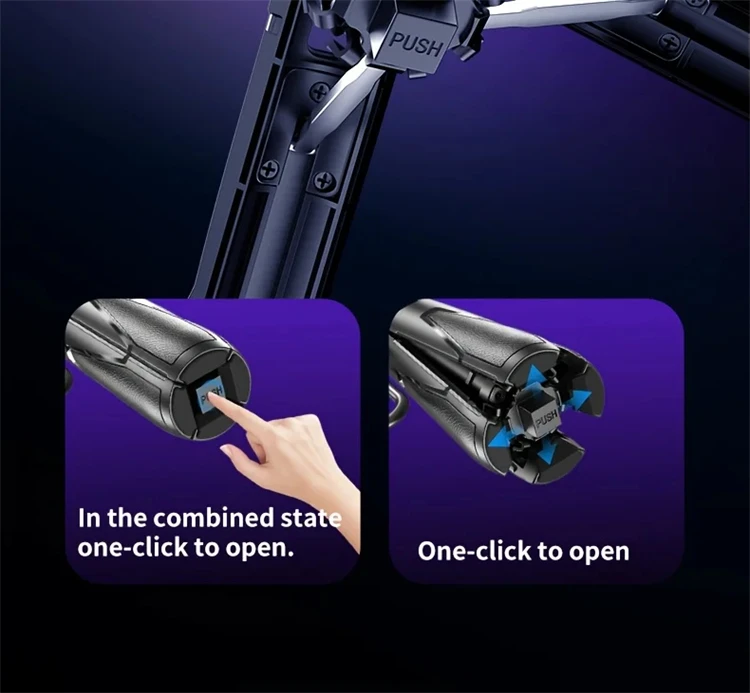 P15mini-C Magnetic Tripod Easy Portable Photography Selfie Stick with Wireless Control Professional Pocket