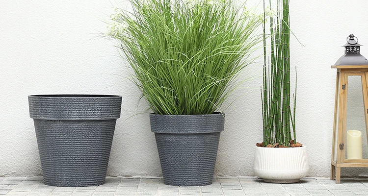 Very Big Round Plastic Planters - Extra Large Outdoor Pots for Trees ...