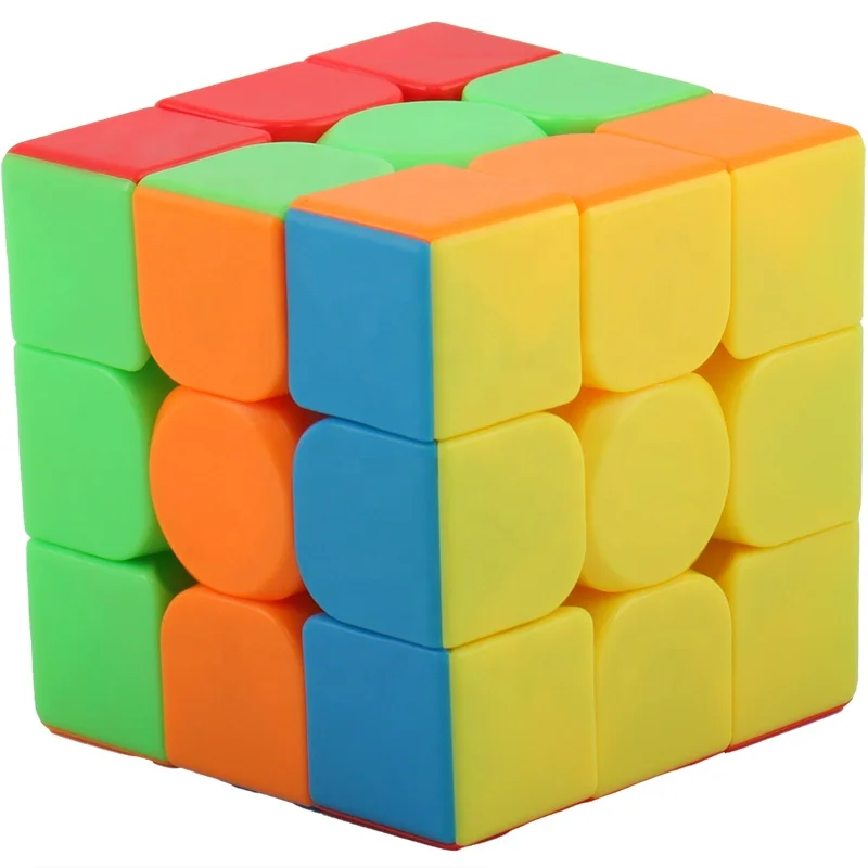 Upgrade Version MoYu Magic Cube MeiLong Series 3C Stickerless Speed Cube Moyu Puzzle Cube for Sale