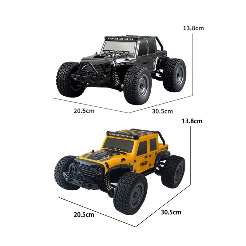 クールなRCカーJT16103 GANTRY 2.4G高速1/16スケール4輪駆動車両オフ