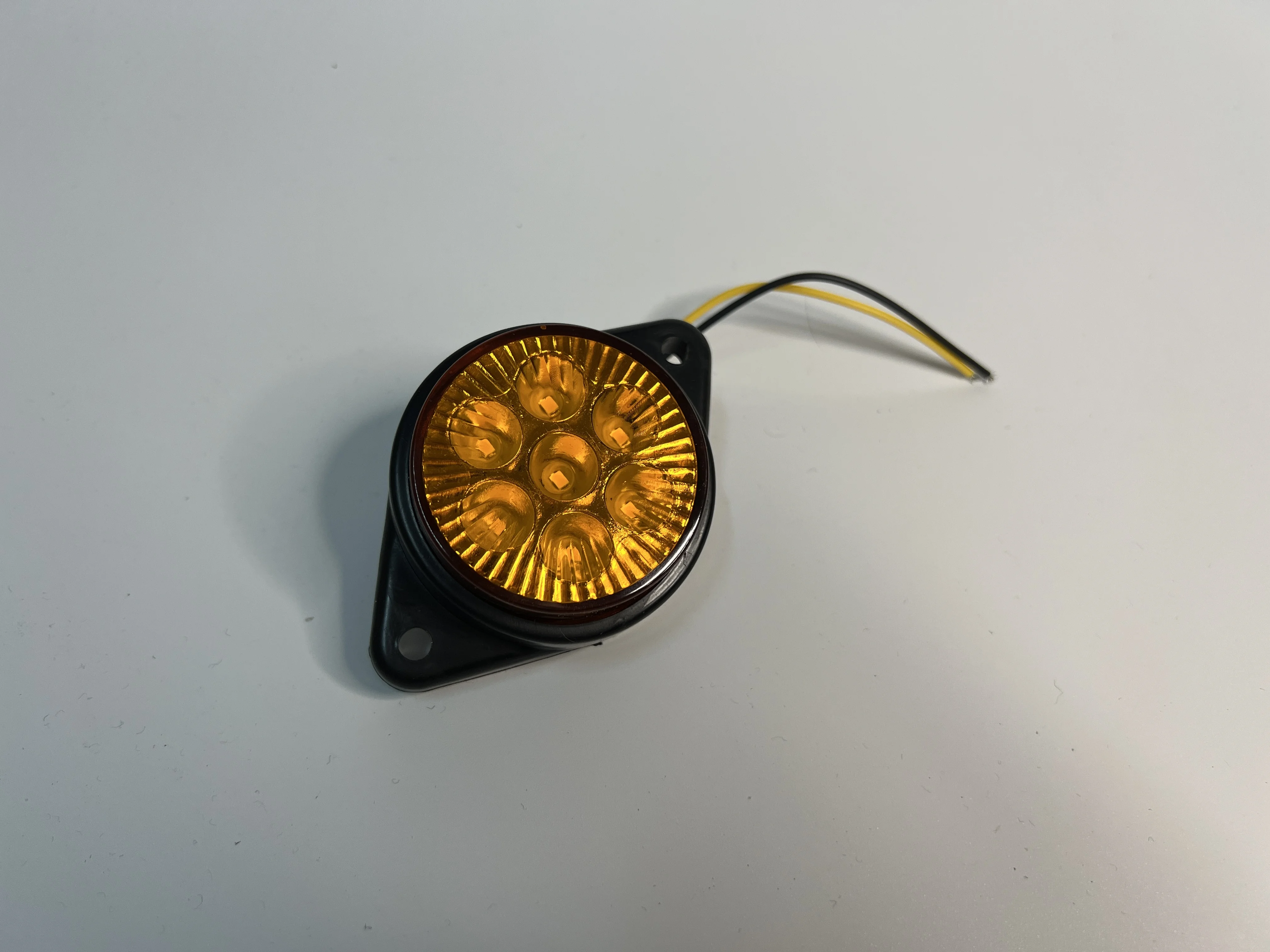 LED行燈24V LED 回転灯 青 ブルー ワイド 9V/12V/24V/30V兼用 36LED 45cm